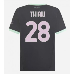 AC Milan Malick Thiaw #28 Tredje trøje 2024-25 Kort ærmer